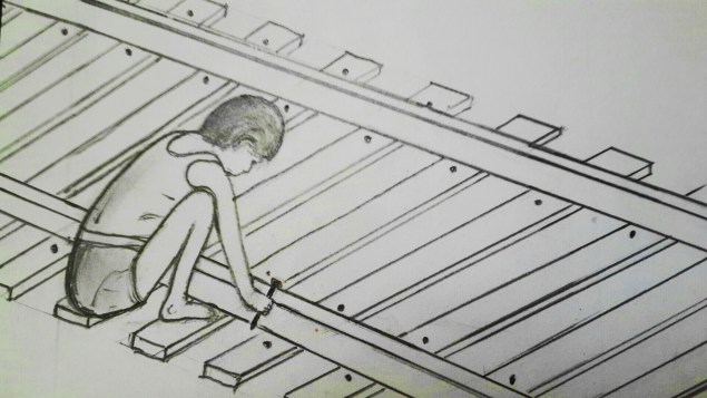 Ilustrasi sketsa by Tjatri Devi