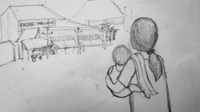 Skectch illustration by Tjatri Devi